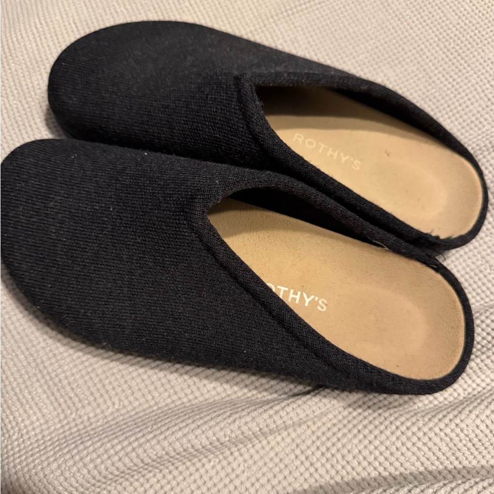 Rothy's Women's Black Slippers